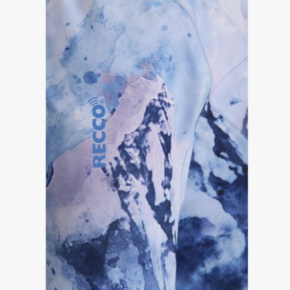 Mountain Print Nordic Extreme Printed Women's Ski Jacket - Picture 4 of 16